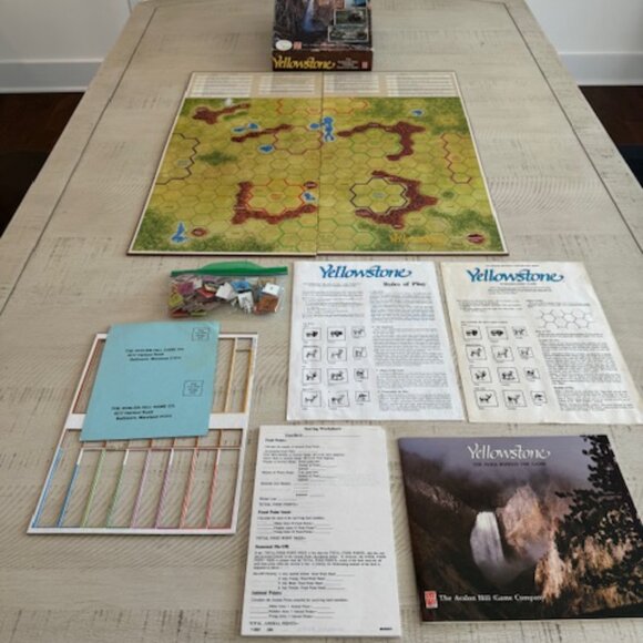 Vintage 1985 Avalon Hill Yellowstone - Picture 2 of 11